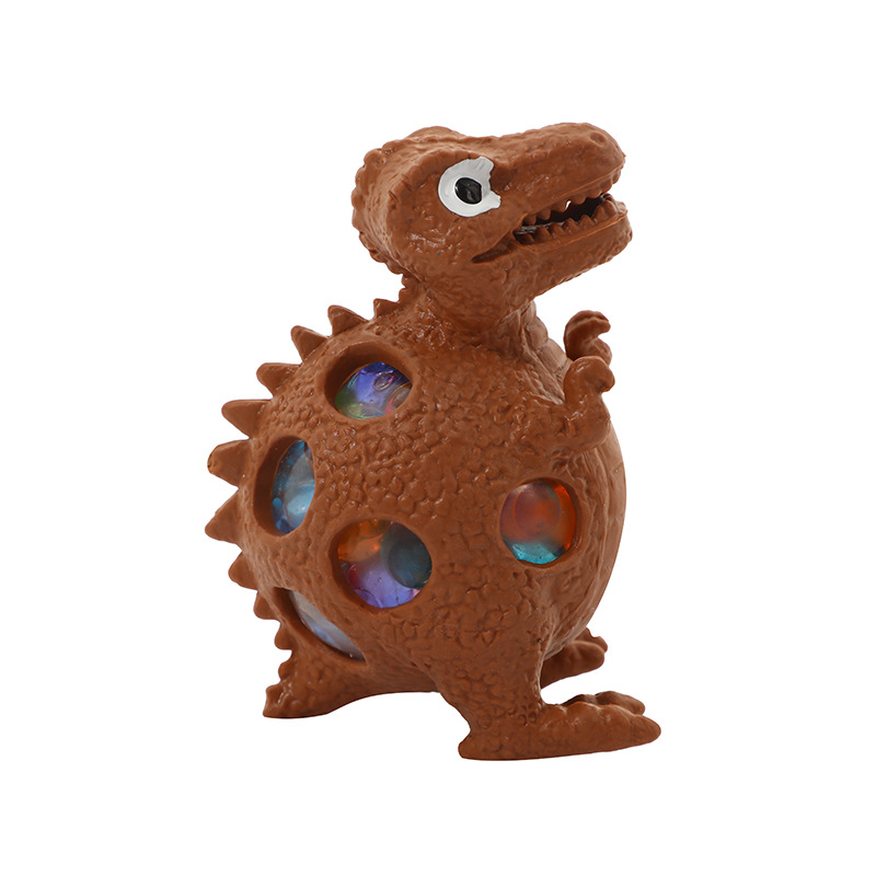 Creative, novel and unique dinosaur bead balls, stress-relieving grape balls, and novel toys for students to relieve stress and play with details Picture