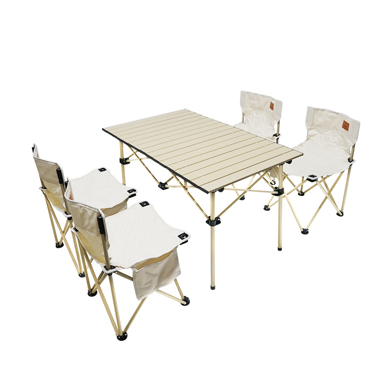 CHANODUG/ Chanodug Factory Direct Sales of outdoor simple self-driving tour table and chair sets, casual folding picnic table and chair Application Scenario