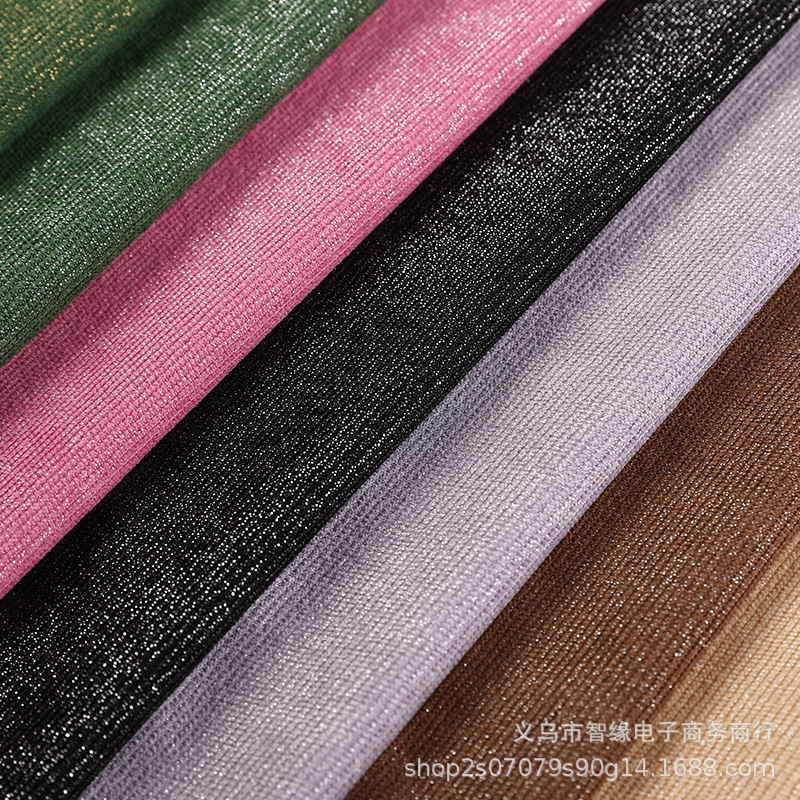 灯芯绒烫银撒粉布16条坑全涤涤纶饰品圣诞节装饰鲜花包材箱包现货细节图