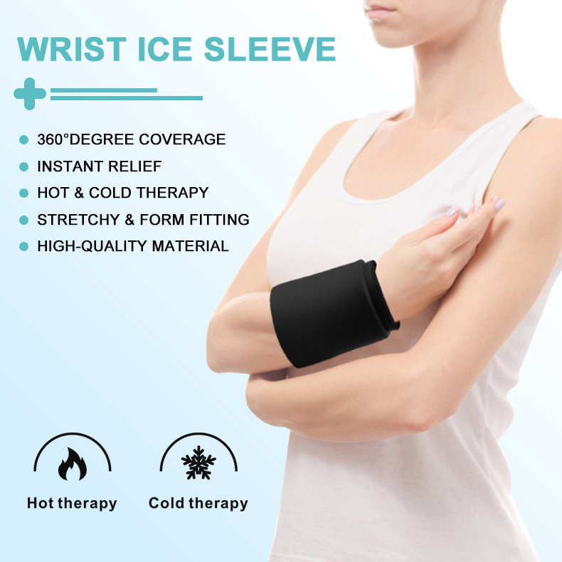 Cross-Border Cold Compress Wrist Guards For Sports Injuries, Wrist Sprain Protective Gloves, Gel Protective Gear, Wholesale In Stock, Quick Cooling details Picture