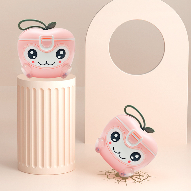 Lindo dibujo animado portátil fuera de la caja de distribución de leche de bebé snacks caja de almacenamiento de leche en polvo caja de leche en polvo details Picture