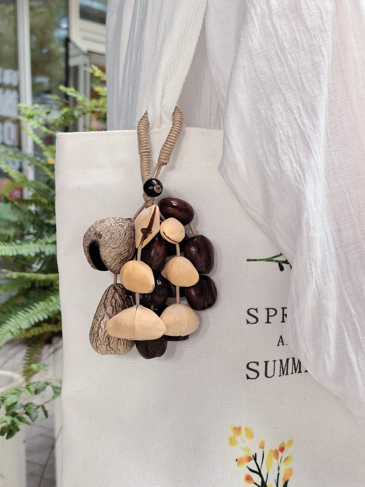 果壳铃挂件果壳种子壳挂铃手摇铃果实挂件配饰背包汽车挂件其他