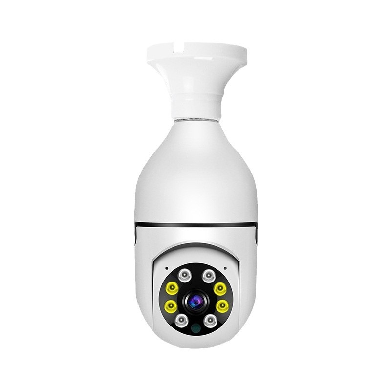 wifi bulb camera 360 mobile alarm 2 million monitoring cross-border camera night vision Item Picture