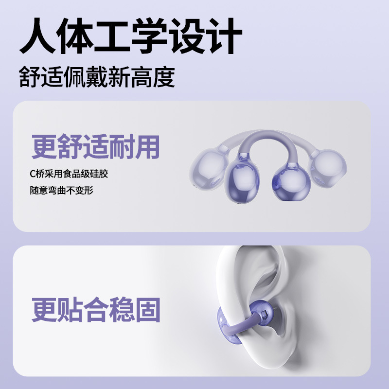 Cross-border Ai translation, simultaneous interpretation, open bone conduction, Bluetooth wireless headphones, over-ear type, ultra-long battery life, noise-cancelling headphones, factory wholesale price Specification image