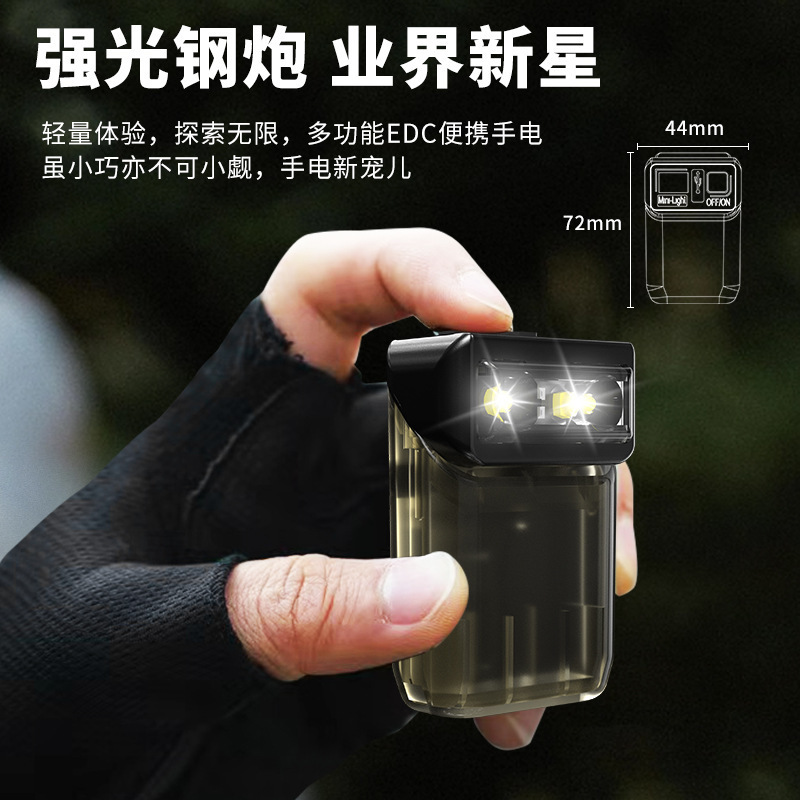 Headlamps: Rotatable head work light, mini maintenance warning, portable light, emergency night light, magnetic keychain light Specification image