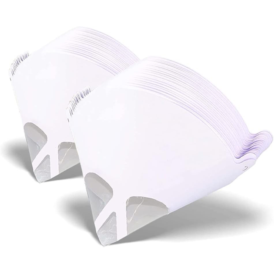 Disposable paint filtration funnel, paint mixing paper funnel, 125mic filter screen, water-based and oil-based paint filtration
