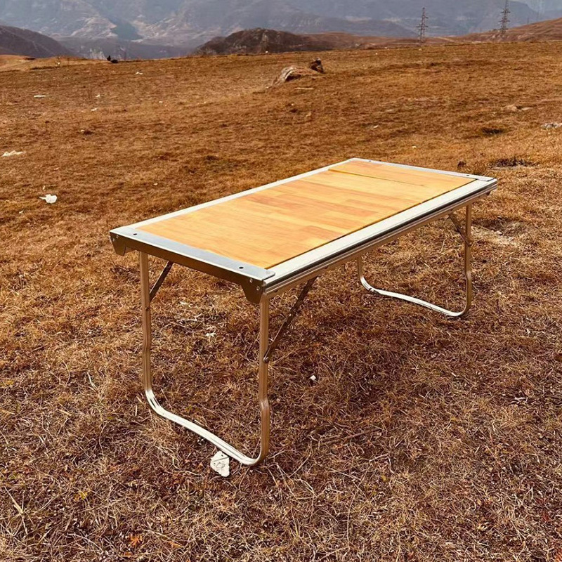 多功能折叠桌户外露营组合桌便携野餐烧烤桌自驾游igt桌一件批发细节图
