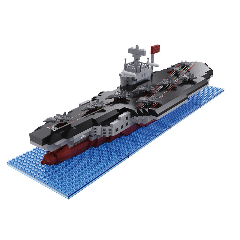 Compatible Lego building blocks for the aircraft carrier Liaoning and the large aircraft carrier Fujian puzzle building toys for boys as gifts Item Picture