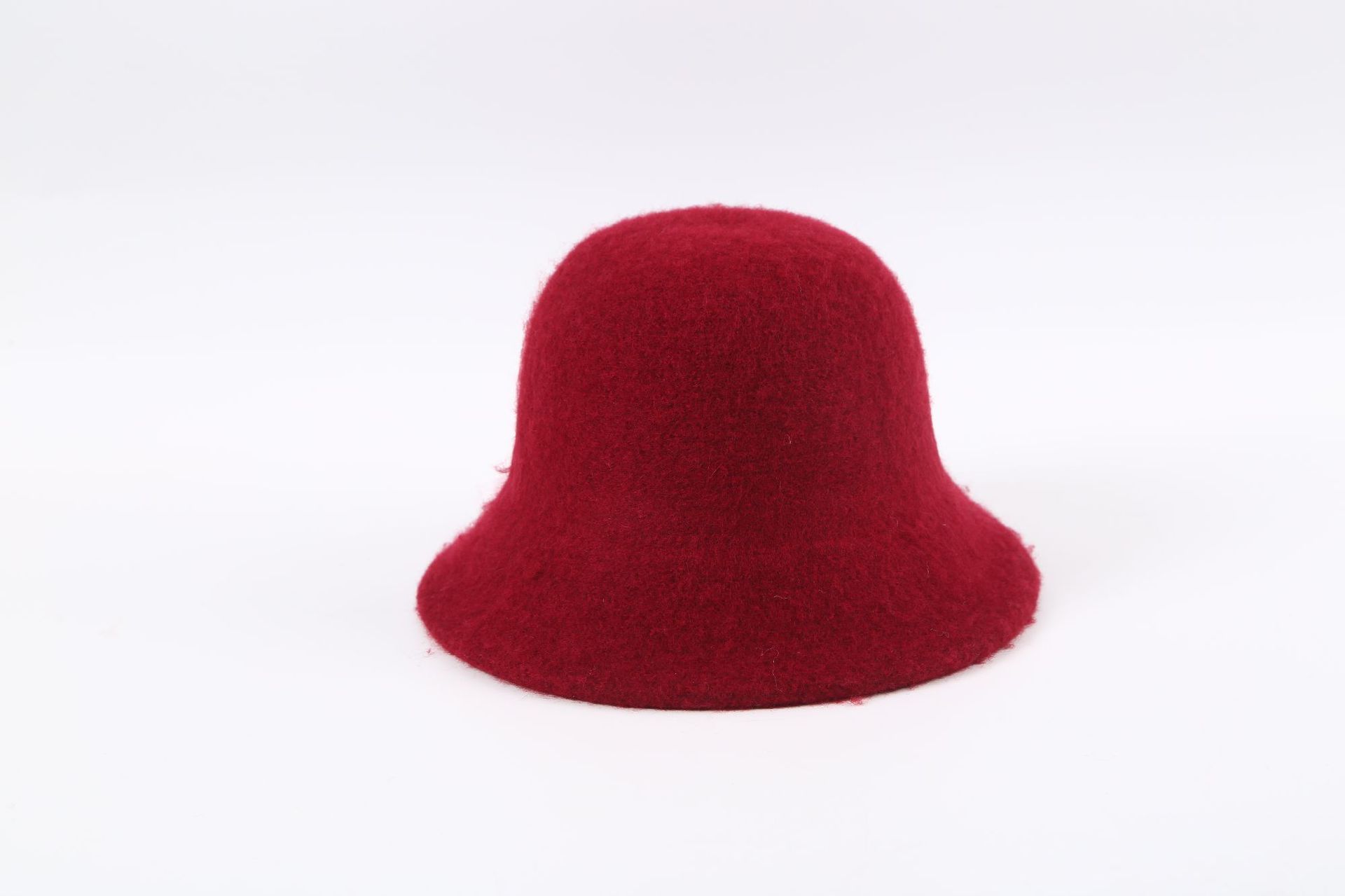 Thickened woolen fisherman's hat for women, autumn and winter basin hat, knitted woolen hat for warmth, Korean folding, Japanese style, versatile and trendy Specification image