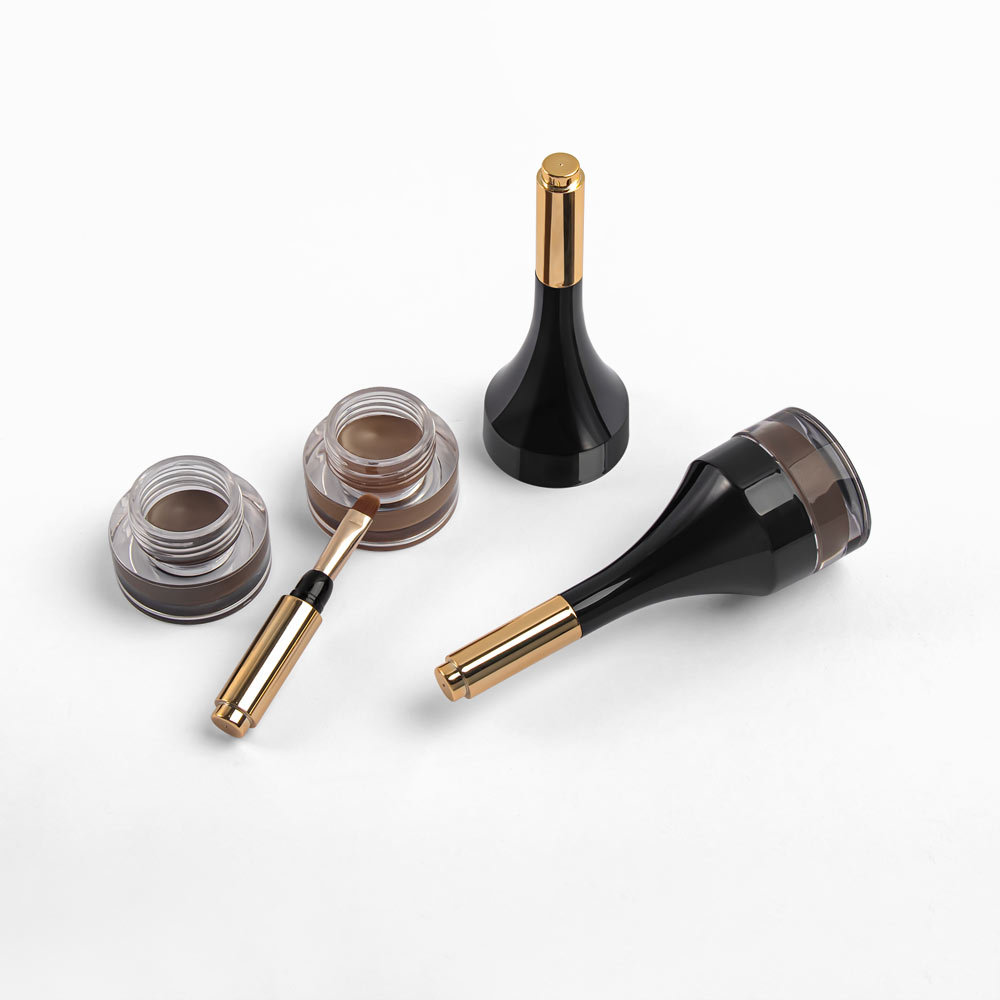 跨境专供11色眉膏一笔多用持久防水染眉膏无logo亚马逊彩妆新品白底实物图