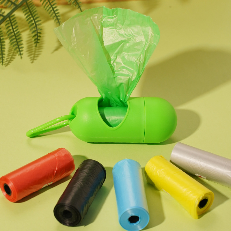 Wholesale of eco-friendly cat poop bags, dog poop bags, roll-on pet poop bags and disposable pet garbage bags Application Scenario