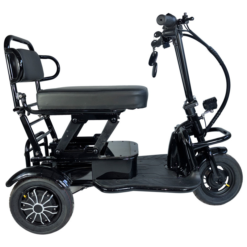 Direct sales from the manufacturer of electric three-wheeled household leisure small adult battery vehicles. Mini portable travel, foldable