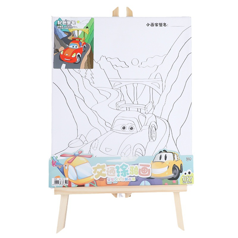 الأطفال الذين يرسمون الرسوم المتحركة المتحركة على لوحات رسوم المتحركة (DYY) Item Picture