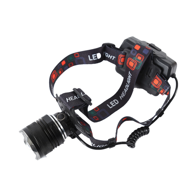The New Type-C Charging Head-Mounted Zoom Headlight For Fishing, Ultra-Long Battery Life, And Outdoor High-Intensity P70 Searchlight Item Picture