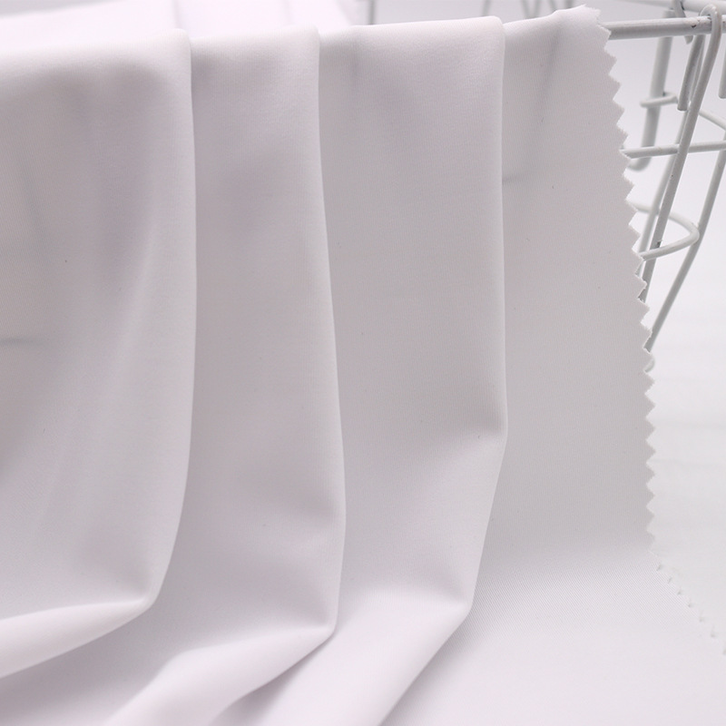 厂家直供涤氨210-240g哑光经编泳装布泳衣泳帽印花针织弹力面料细节图