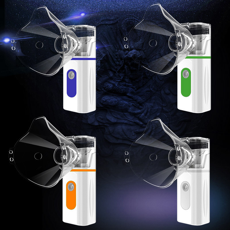 Cross-border exclusive handheld NB-13 nebulizer with built-in nebulizer mask, suitable for both adults and children at home Application Scenario