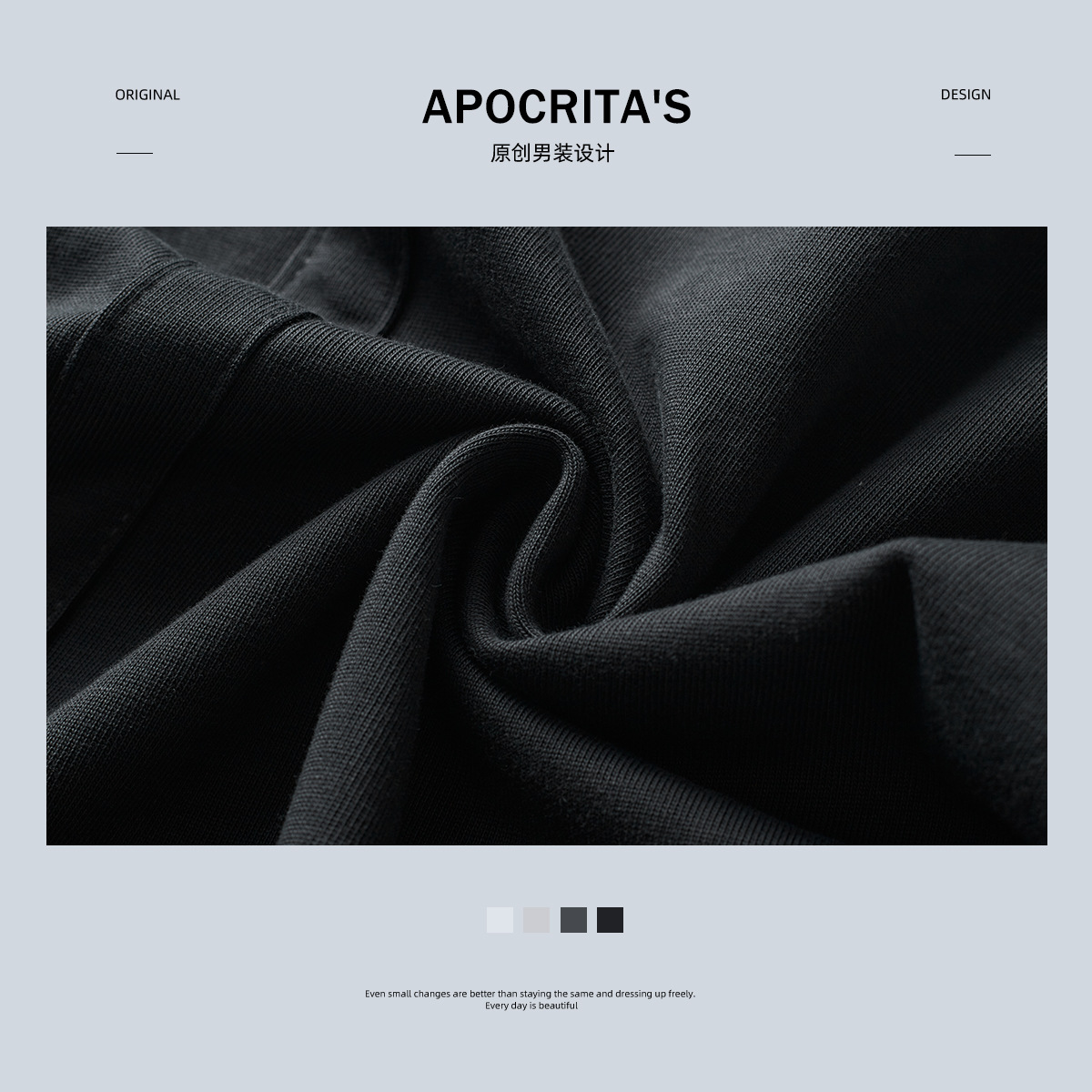 APO Men's Wear: Summer new pure cotton short-sleeved T-shirt, a trendy men's brand with embroidered loose round-neck inner layer and base layer Application Scenario