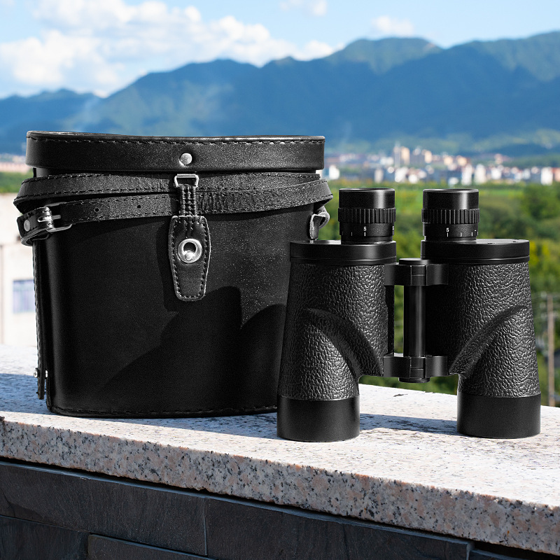7X50nk Binoculars Ed Outdoor High-Magnification High-Definition Day And Night Dual-Use Low-Light Night Vision Professional Distance Measurement Cross-Border details Picture