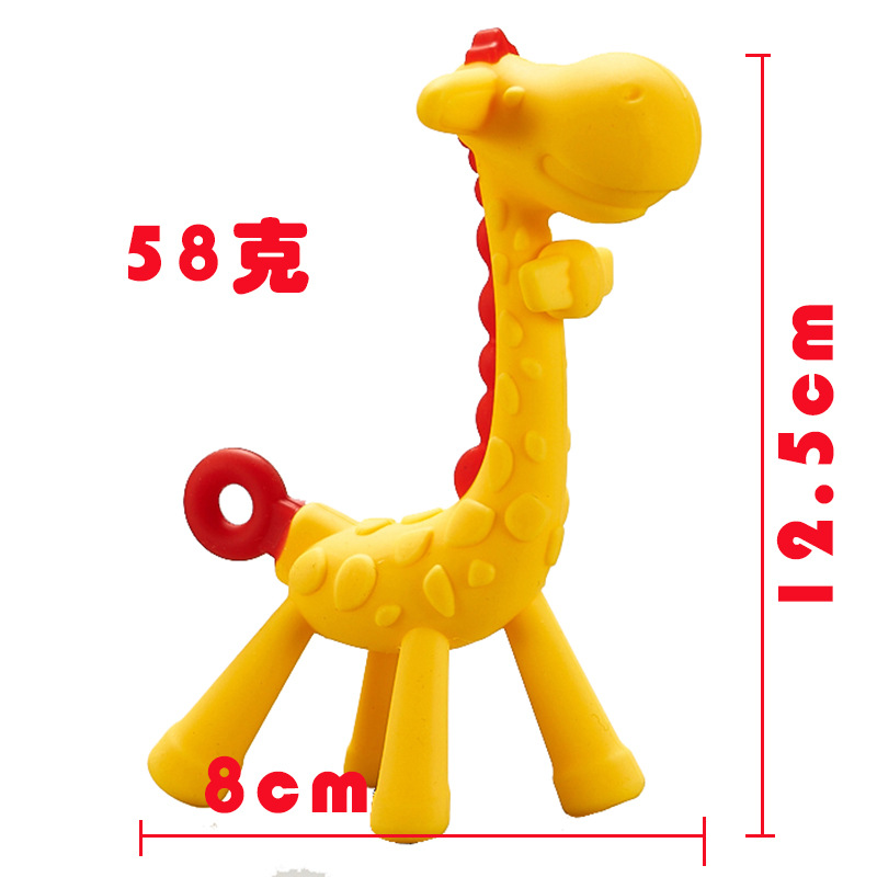Cross-border e-commerce silicone giraffe and deer teething rings, infant teething sticks, Bite Joy silicone teething rings, odorless Application Scenario