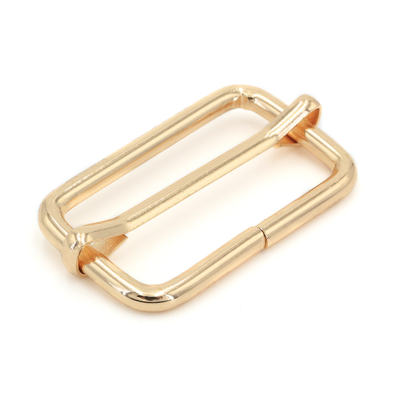 High-end iron wire V-shaped buckle, mini three-position adjustable buckle, thickened day buckle, backpack shoulder strap, diy pull core buckle Specification drawing