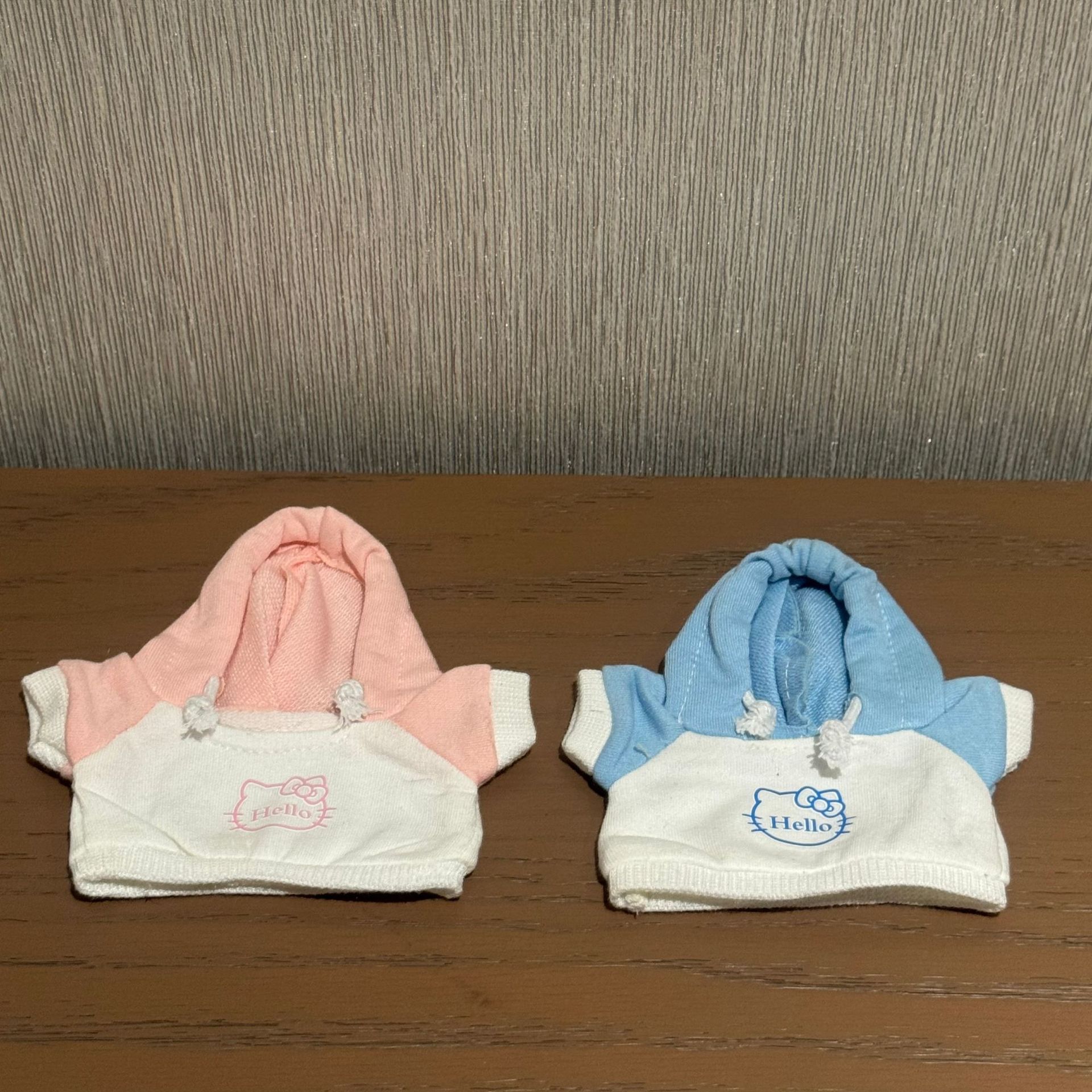 现货娃衣连帽卫衣抽绳烫画猫咪一二代盲盒用娃衣