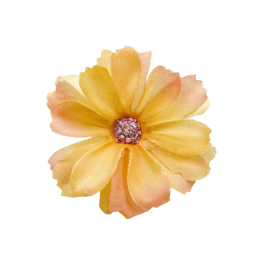 4.5cm simulated star language flowers, small Daisy artificial flowers, diy handcrafted hairpin, clothing and hat decoration, souvenir materials Item Picture