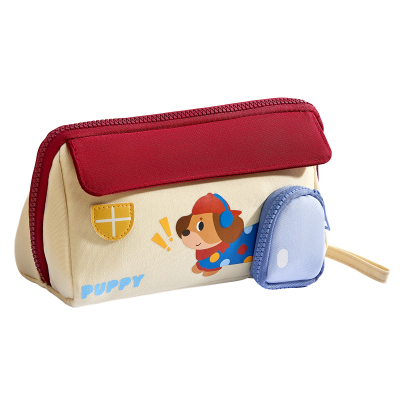 House Pen Case, cute storage stationery bag, 2025 New style, high appearance level for primary school students, large-capacity stationery box for girls Item Picture