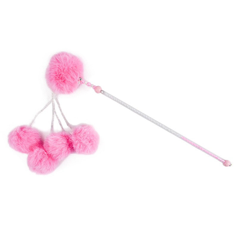 宠物用品/逗猫棒/宠物猫猫玩具/猫咪玩具/宠物白底实物图