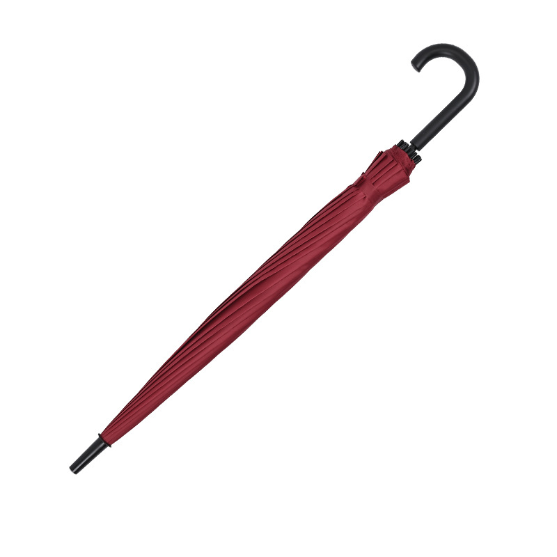 Red golf umbrella, windproof, thickened large canopy Application Scenario