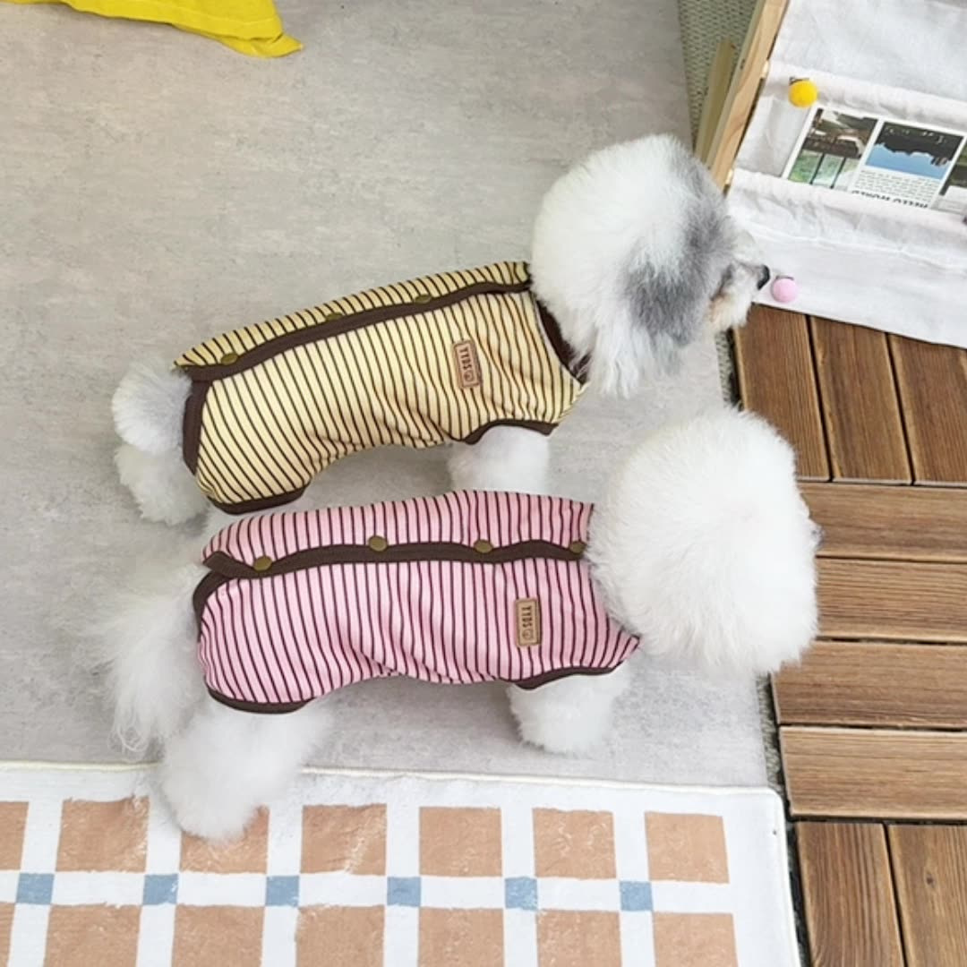 Puppy clothes, autumn and winter neutering clothes, belly coverings, female dog belly protection pajamas, anti-cold 25 comfortable belly protection clothes