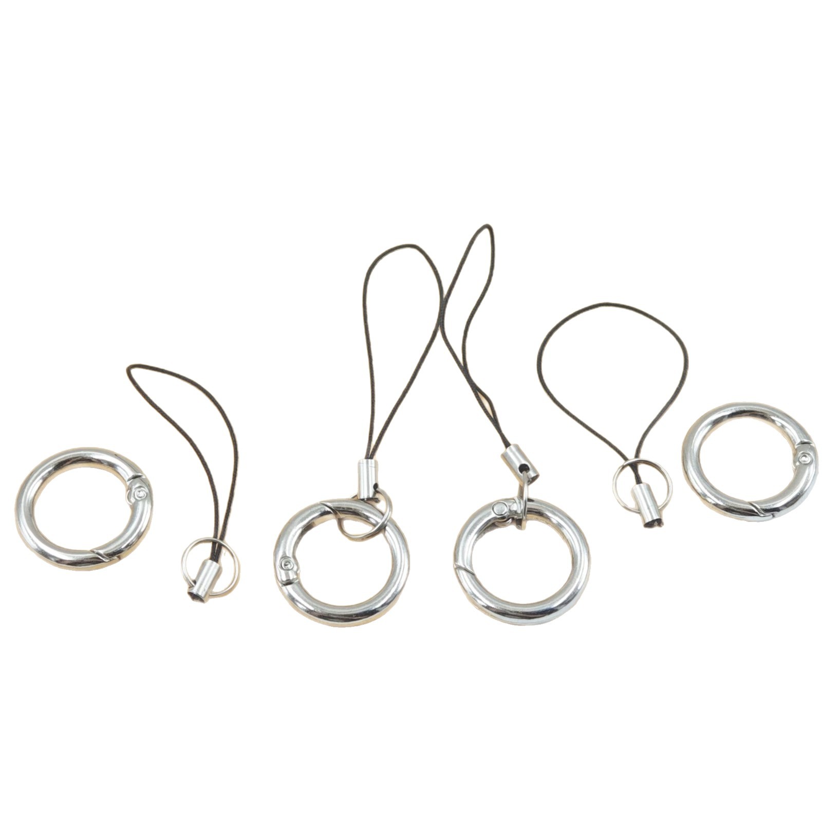 23mm roll-plated spring ring phone lanyard, adjustable, convenient, detachable, anti-loss, universal phone case lanyard Item Picture