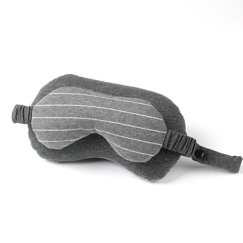 Two-in-one eye mask, neck pillow, U-shaped pillow, sweat cloth, foam particle eye mask pillow, car travel, leisure nap pillow Item Picture