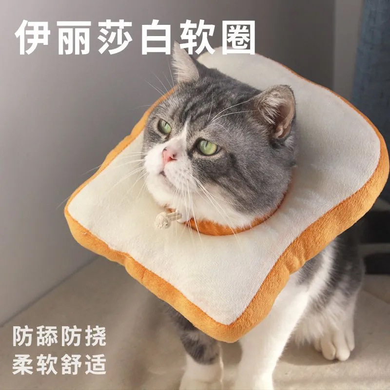 宠物项圈 太阳花伊丽莎白圈 猫咪伊丽莎白项圈狗项圈绝育防舔头套