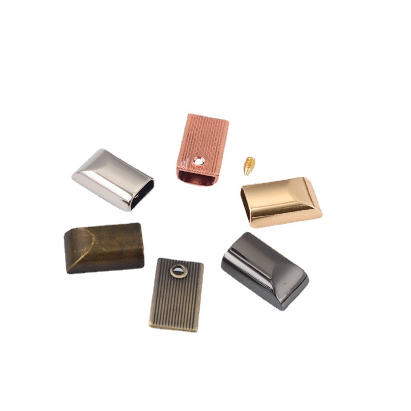 Wholesale of luggage hardware accessories, zipper tail plugs, metal corner guards, screws and tail clamps from the manufacturer Item Picture