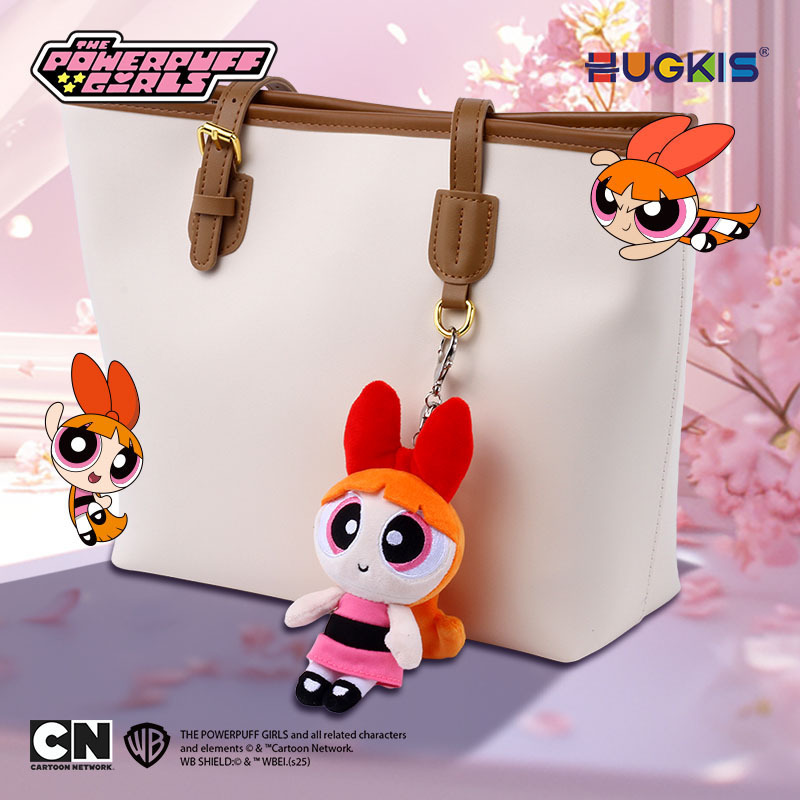 正版飞天小女警毛绒公仔挂件可爱娃娃钥匙扣卡通泡泡玩偶包包集合详情图4