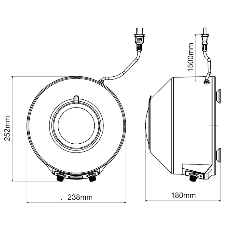 Xinlide 800PRO Laboratory Electric Centrifuge Low-speed beauty PRP Serum Separator Mini Centrifuge Specification image