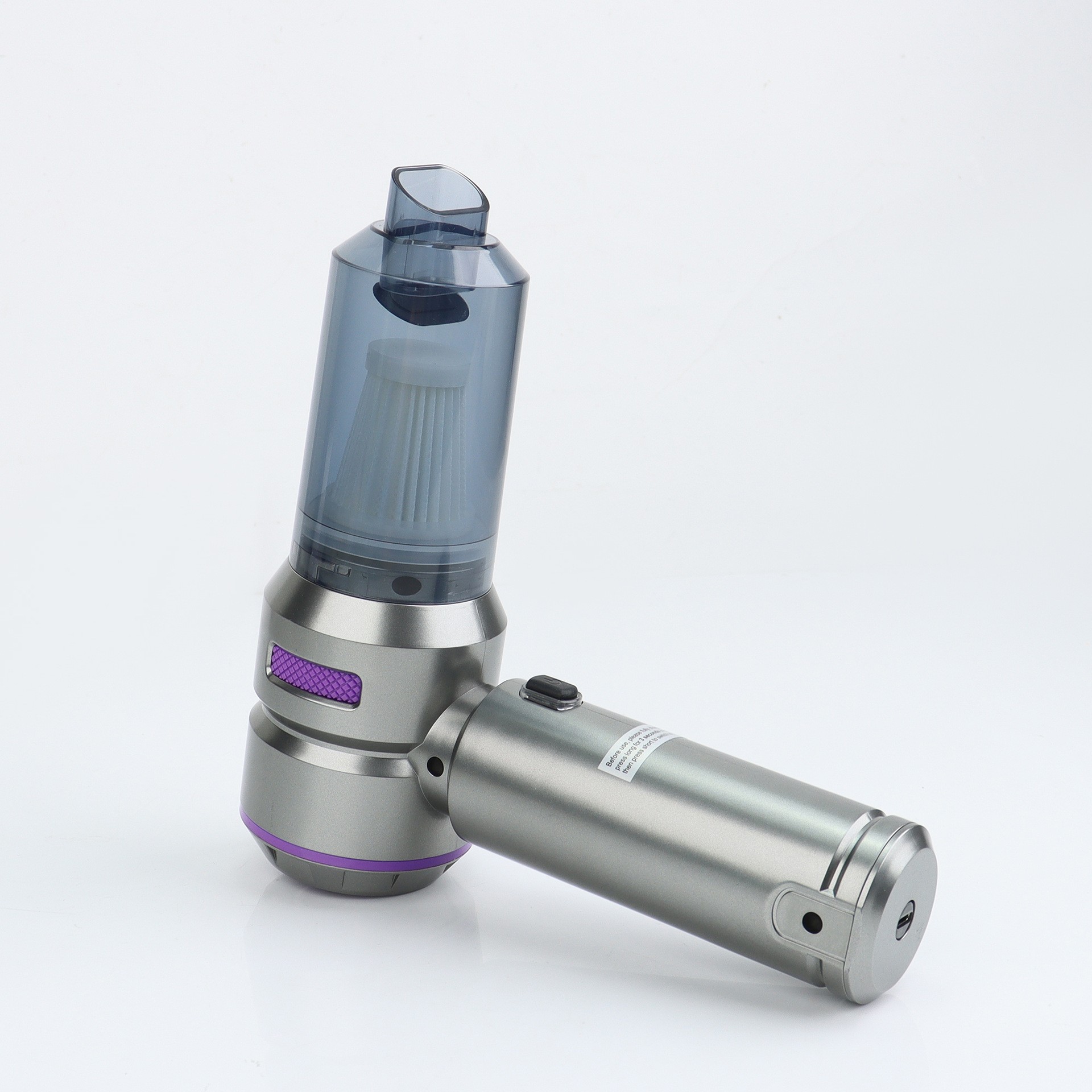 手持式吸尘器/吸尘器/能移动的电脑桌/电动刷子/家用电器白底实物图