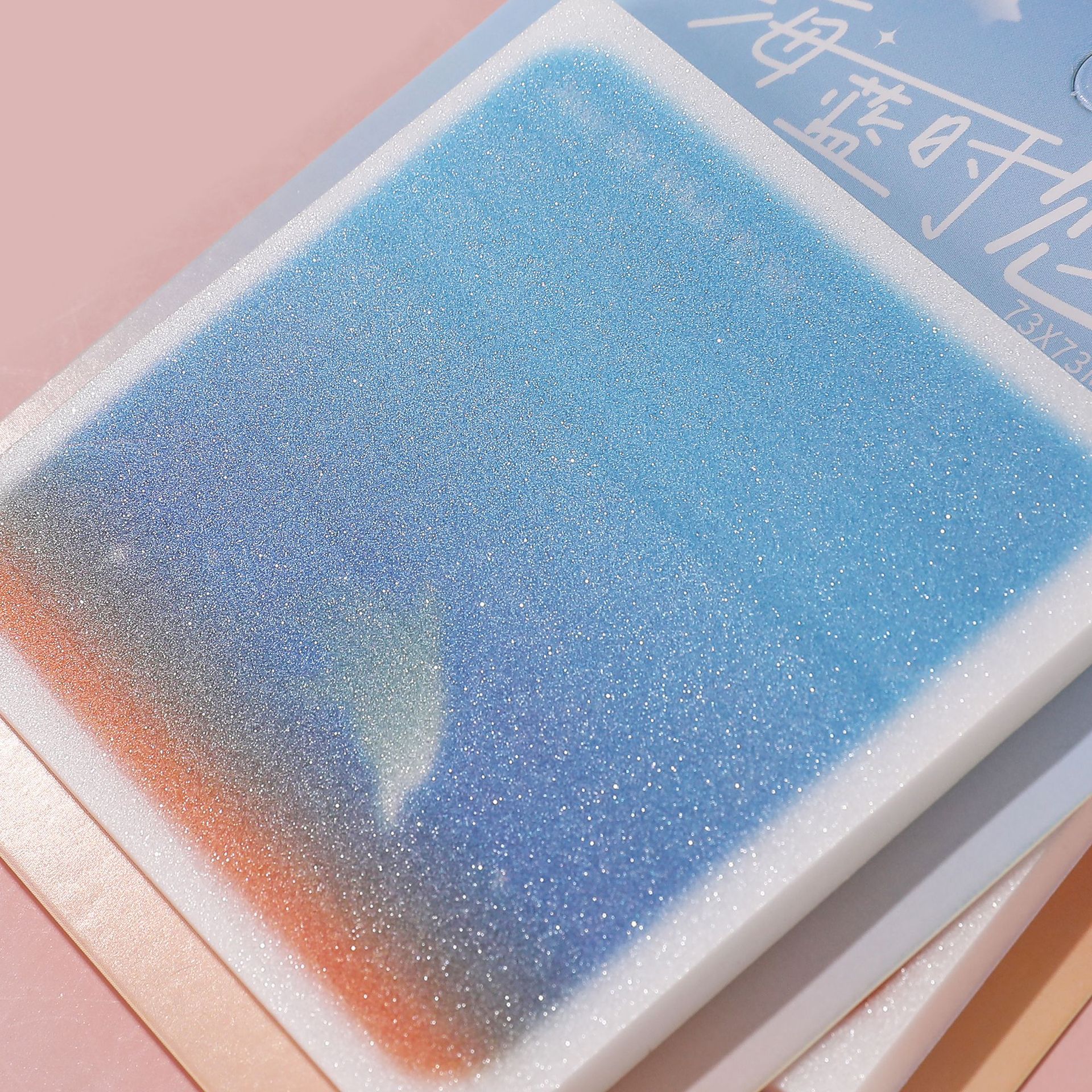 Pioneer 8684 Flash Print Sticker Card Sticky Note 3*3*50 pages N times Sticker can be used to write study notes, comments and diaries Application Scenario