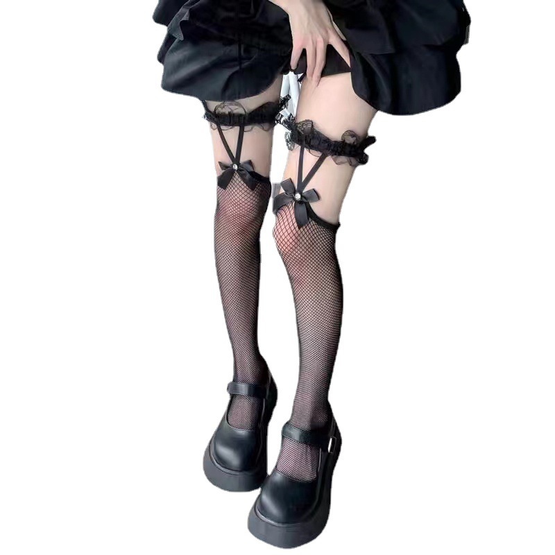 情趣/情趣猫女郎/成人用品/情趣白丝袜/丝袜吊带白底实物图