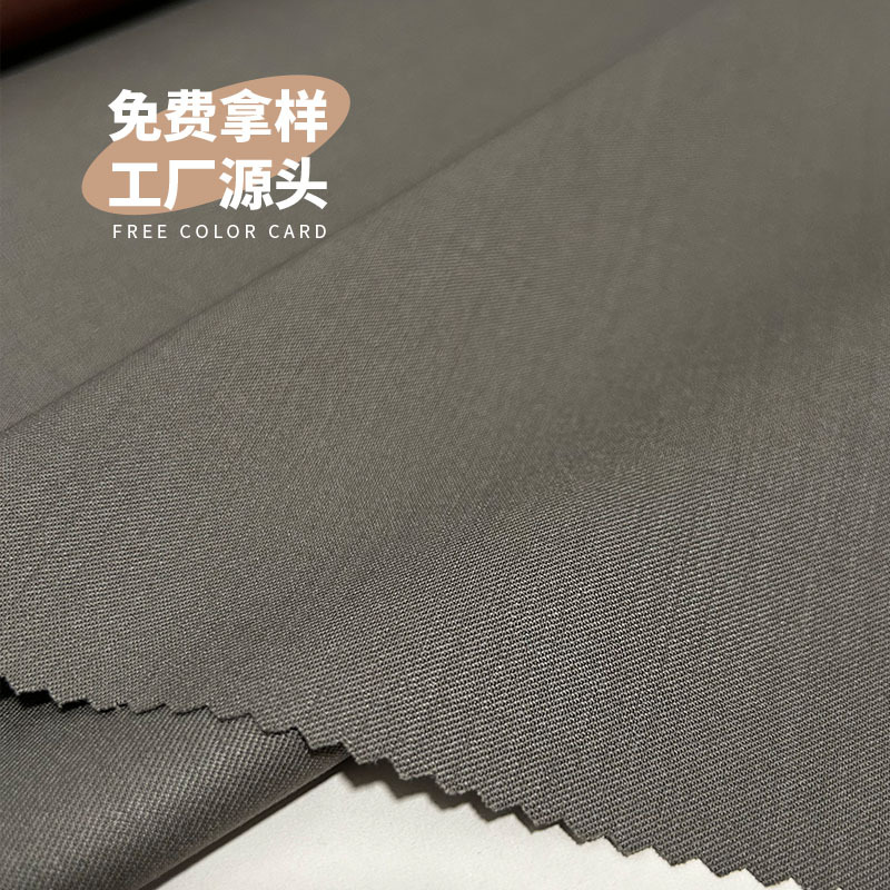 现货供应羊毛西服面料男女休闲职业装裤装制服精纺西服布料细节图