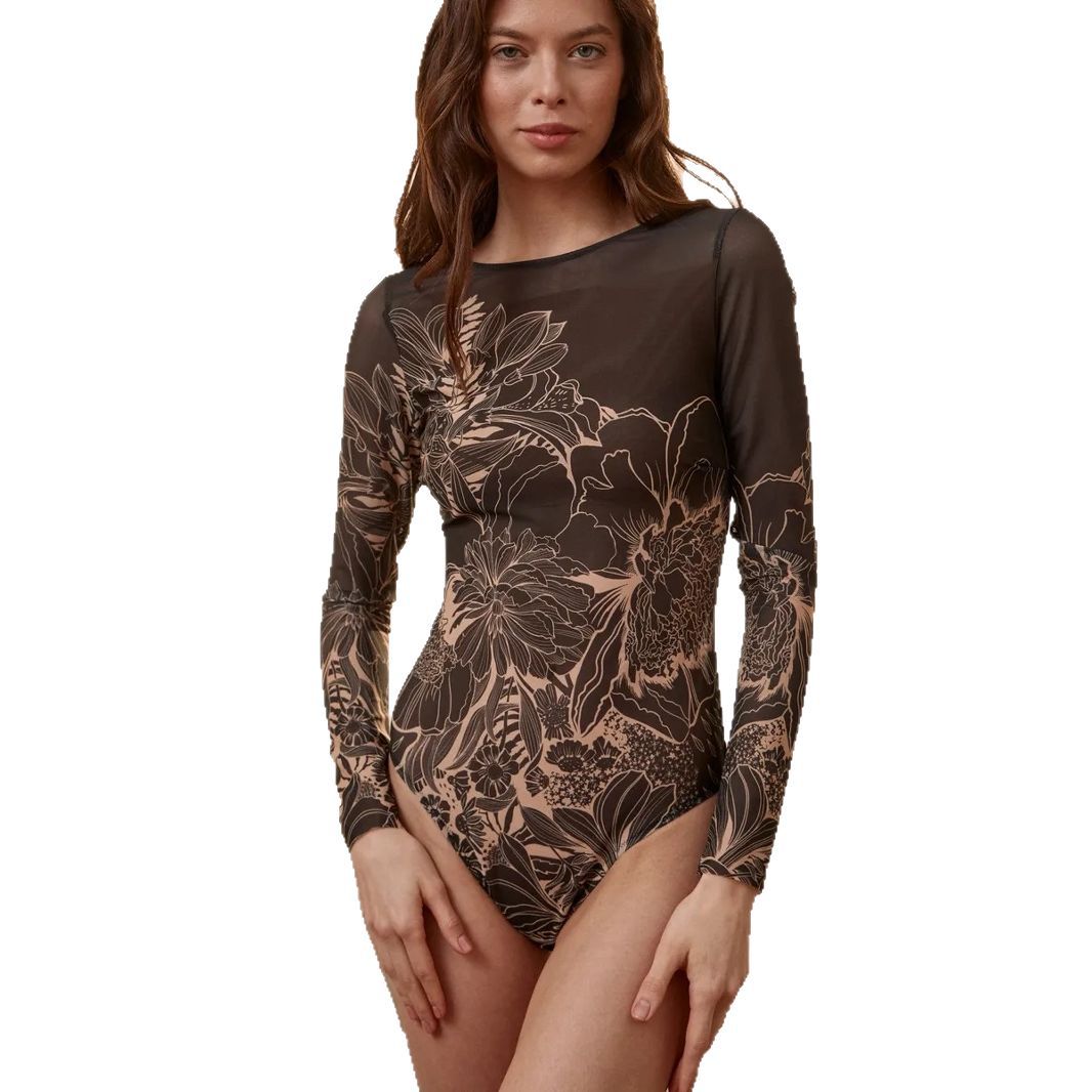 2026 New style European and American one-piece swimsuit, kuп ale ь niki bikini, sun protection smart swimsuit Item Picture