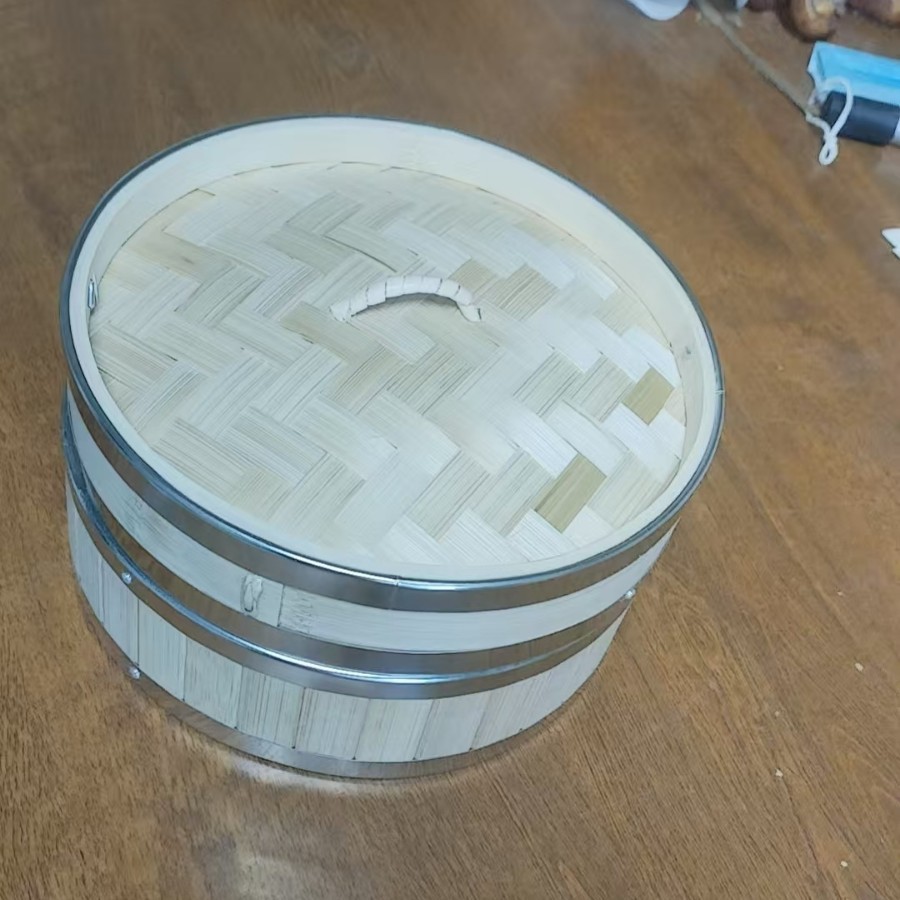 Bamboo steamers, bamboo steamers for steaming buns and dumplings, bulk wholesale, customizable sizes available Specification image