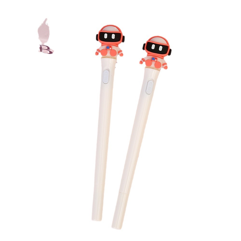 圆珠笔/蓝果手帐笔/可爱按动笔批发/圣诞/文具白底实物图