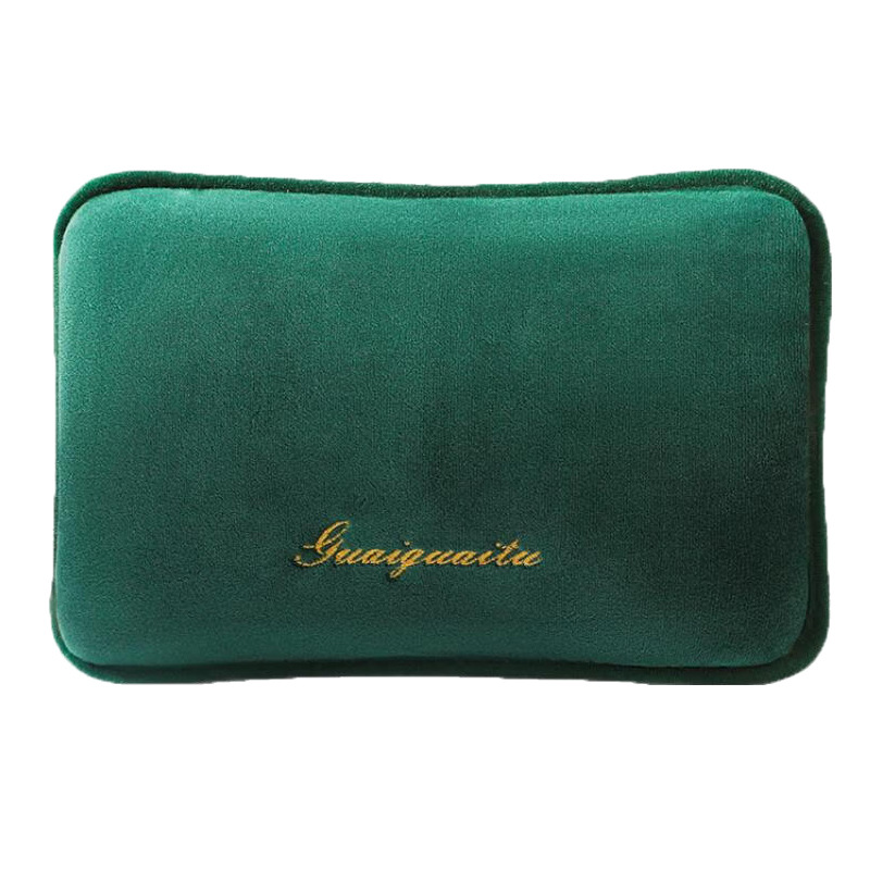 注水式热水袋/电热宝可爱/充电暖宝宝/暖水电暖宝/电热水袋防爆白底实物图