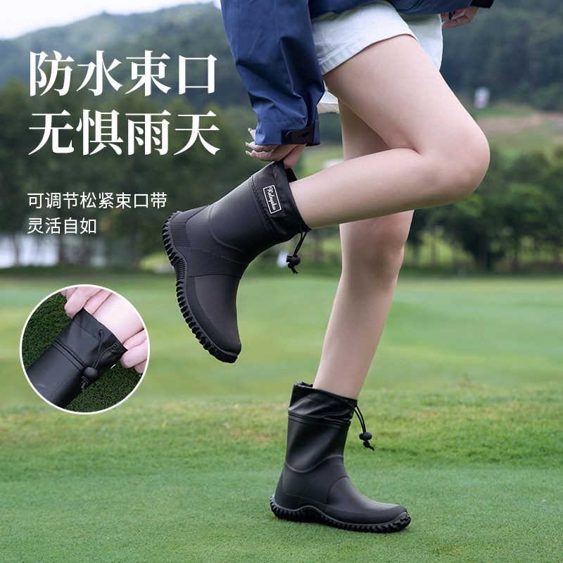 回力雨鞋/雨鞋套/下水裤/解放鞋/便携雨鞋细节图