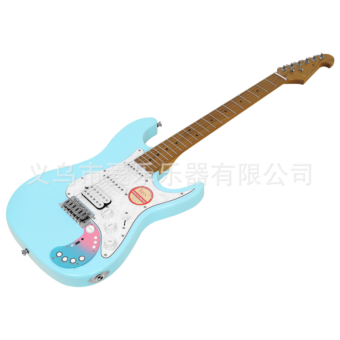 IRIN smart electric guitar with built-in effects 22 Bluetooth electric guitar, poplar electric guitar, high-end guitar case Item Picture