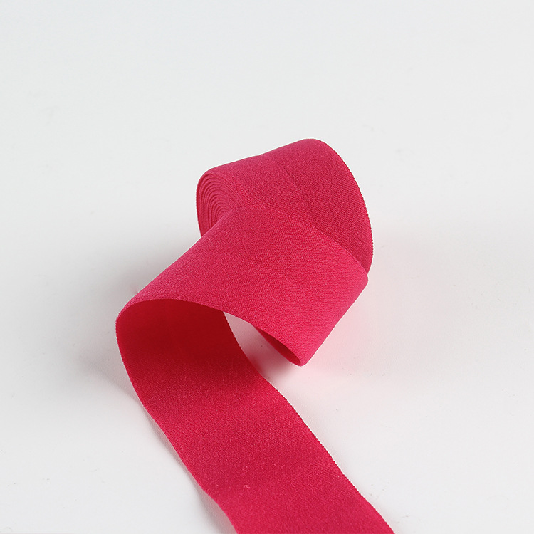 织带/编织带/渐变葱粉纱带/罗纹带/书边带白底实物图