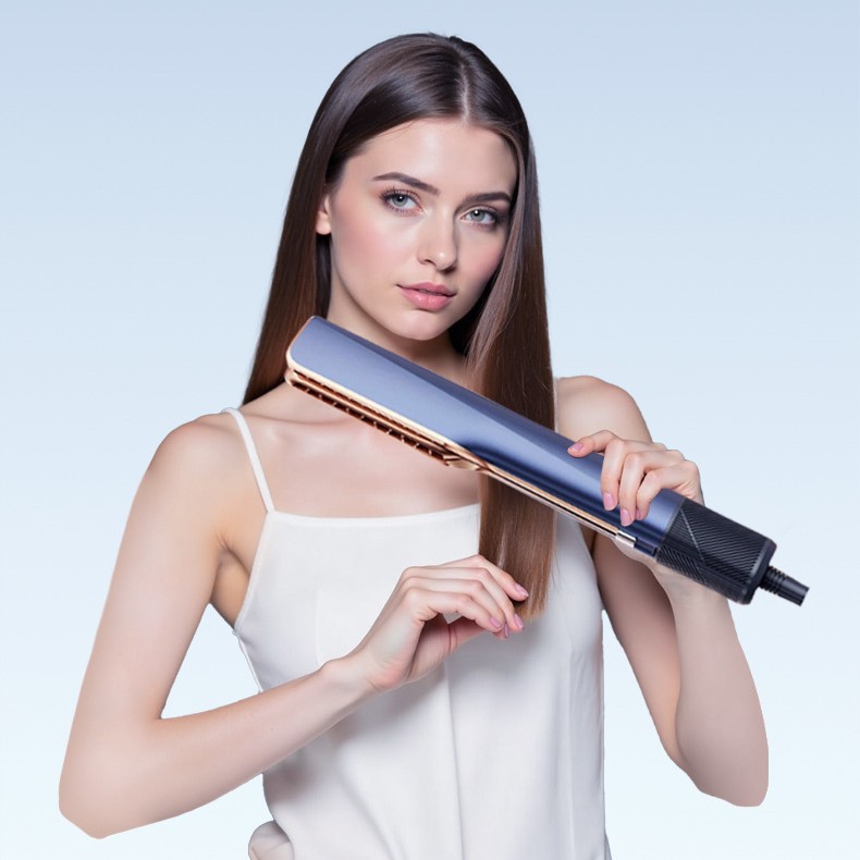 shanilak custom high-speed hair dryer two-in-one negative ion hot air, cold air, straight hair clipper blow Specification image
