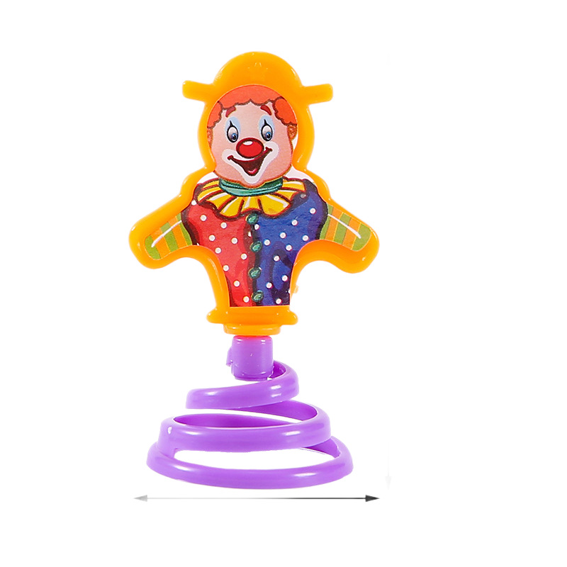Educational assembly, spring clown, prank, funny, creative, novel and unique kindergarten children's toys, bouncing elf gifts Item Picture