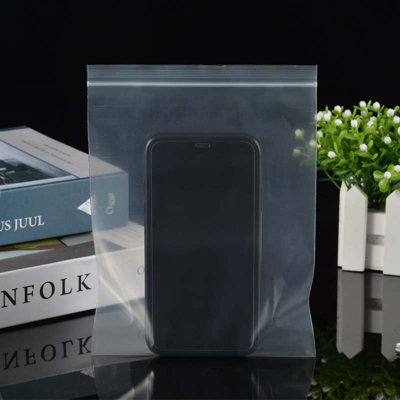 We can issue large, medium and small-sized mini transparent pe self-sealing plastic packaging sealing bags in stock for wholesale and retail details Picture